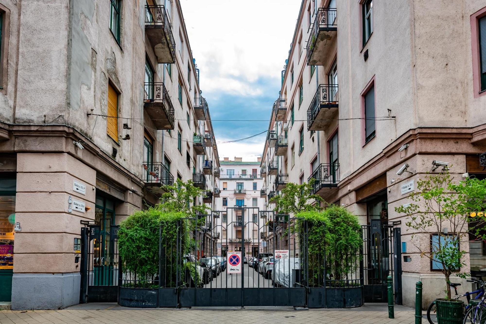 Jungle Aesthetics Downtown Apartman Aircon And Garage Parking Budapest Eksteriør bilde