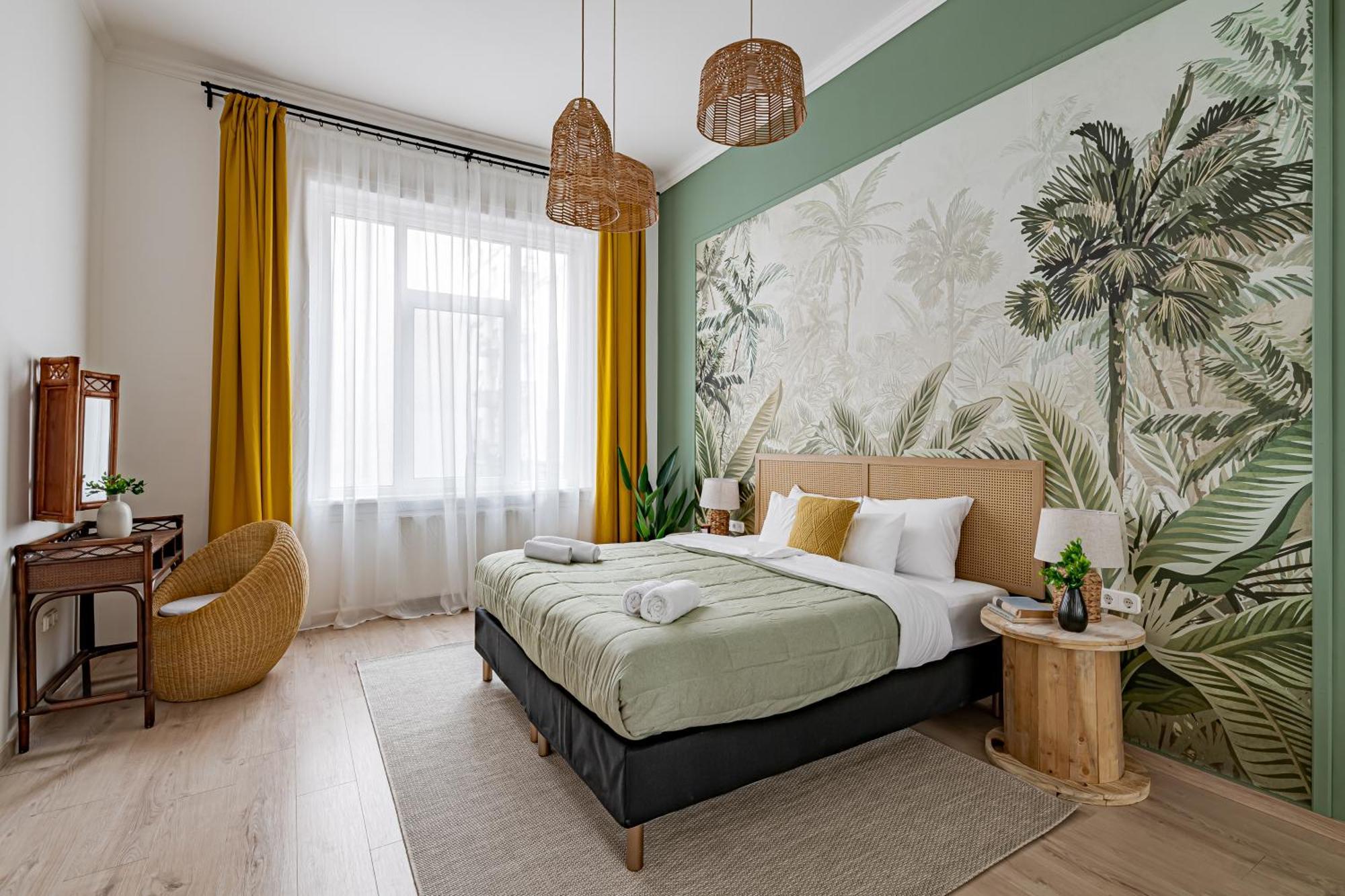 Jungle Aesthetics Downtown Apartman Aircon And Garage Parking Budapest Eksteriør bilde